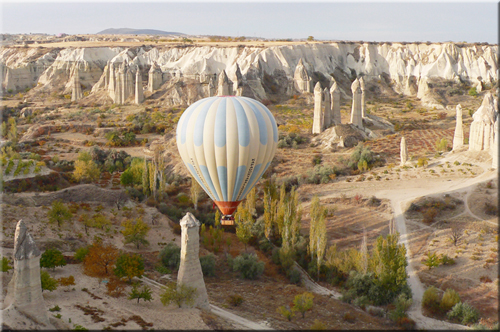 Ballooning in Cappadocia