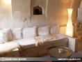 Wohnzimmer der Suite Asmalı Odalar - ASMALI CAVE HOUSE Romantik und Höhlenhotel in Kappadokien, der Insider Tip für Ihren individuellen Urlaub in der Türkei