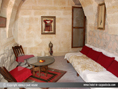 Terasse und Aussicht von der Terasse des ASMALI CAVE HOUSE Romantik und Höhlen Hotel in Kappadokien, der Insider Tip für Ihren Urlaub in der Türkei