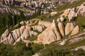 Image: Pigeon Valley in Cappadocia, Turkey