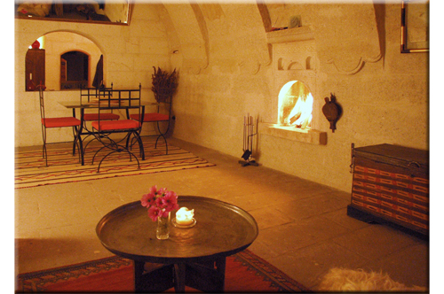 Salon Suit Asmalı Odalar - ASMALI CAVE HOUSE Butik ve Kaya Otel, Kapadokya