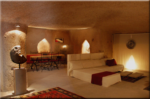 More Photos of the Cave Suite Kaya Odalar in ASMALI CAVE HOUSE the small Boutique and Cave Hotel in Cappadocia, your holiday home in Turkey