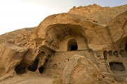 Foto: Selime in Kappadokien, Türkei | Photo by Evelyn Kopp, Höhlenhotel Asmalı Cave House Kappadokien